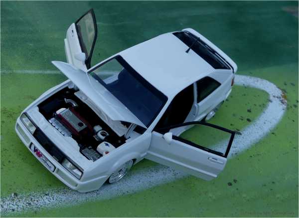 1:18 VW Corrado VR6 " Weiß-Edition "mit BBS RS Alufelgen inkl.OVP